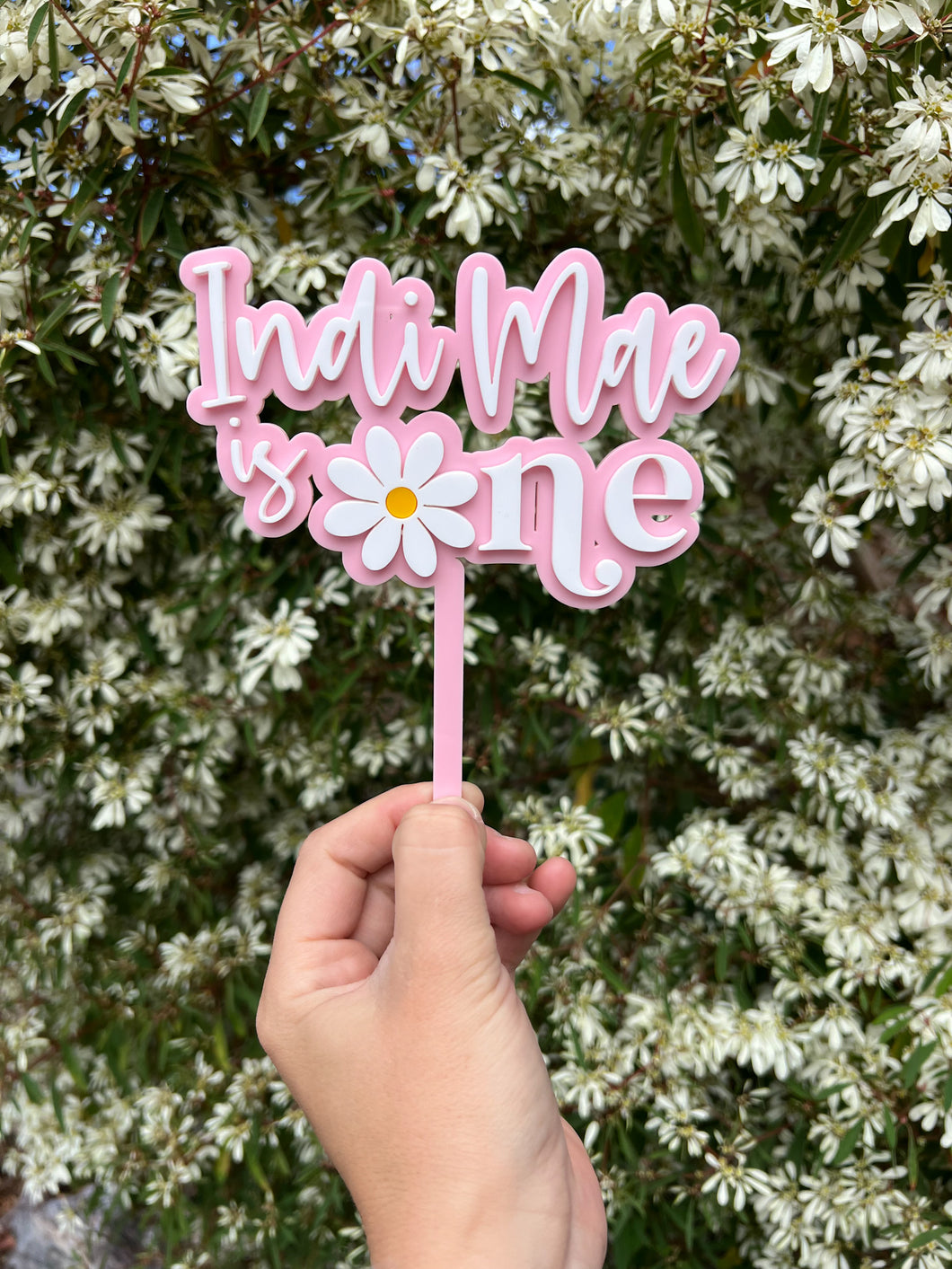 Daisy Cake Topper