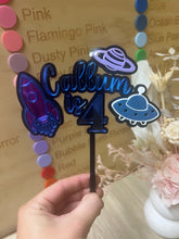 Load image into Gallery viewer, Space Cake Topper
