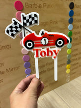 Load image into Gallery viewer, Race Car Topper
