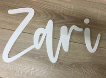 Load image into Gallery viewer, Acrylic Name Wall Script
