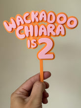 Load image into Gallery viewer, Bluey Wackadoo Cake Topper
