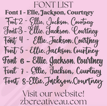 Load image into Gallery viewer, Acrylic Name Wall Script
