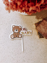 Load image into Gallery viewer, Teddy Bear Cake Topper
