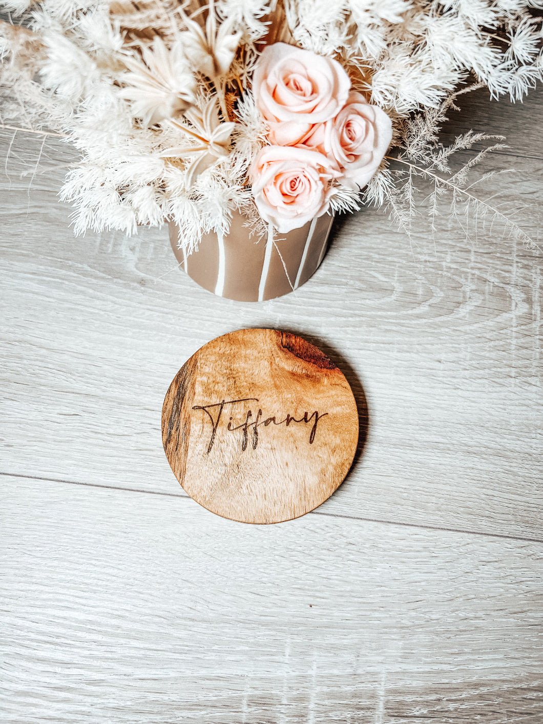 Personalised Wood Coasters